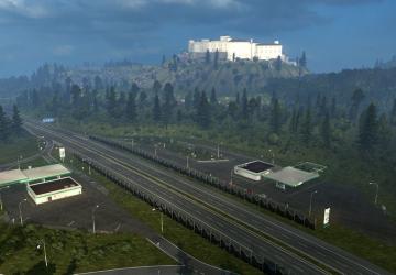 Карту Карта «TruckSim Map» версия 6.6.4 для Euro Truck Simulator 2 (v1.33.x)