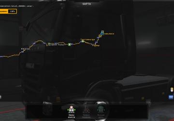 Карту Карта «Восточный Экспресс» версия 10.10 для Euro Truck Simulator 2 (v1.30.x, 1.31.x)