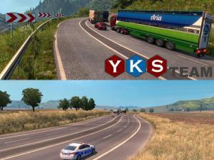 Карту Карта «YKS Team Eu Turkey» версия 1.4.6 для Euro Truck Simulator 2 (v1.28.x)