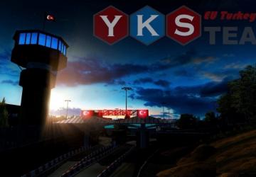 Карту Карта «YKS Team Eu Turkey» версия 1.5.0 для Euro Truck Simulator 2 (v1.32.x)