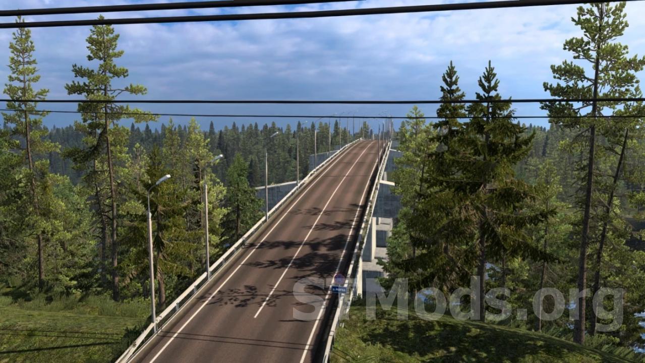Карта Западная Якутия версия 1.2 для Euro Truck Simulator 2 (v1.60.x) thumbnail 4