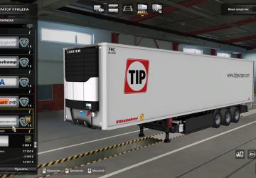 Мод Kassbohrer Trailer Pack версия 6.0 для Euro Truck Simulator 2 (v1.49.x)