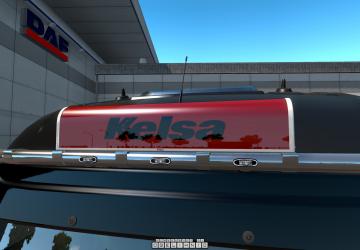 Мод Kelsa LED illuminated nameboards версия 1.1 для Euro Truck Simulator 2 (v1.31.x, - 1.33.x)