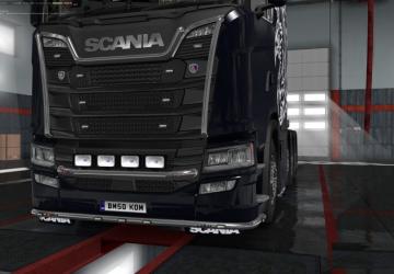 Мод Kelsa Kelsa Bars for Scania 2016 версия 1.1 для Euro Truck Simulator 2 (v1.31.x, - 1.33.x)