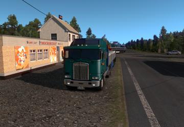 Мод Kenworth K100-E версия 0.91 для Euro Truck Simulator 2 (v1.35.x)