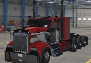 Мод Kenworth W900 cabin cut версия 1.0 для Euro Truck Simulator 2 (v1.40.x, 1.41.x)