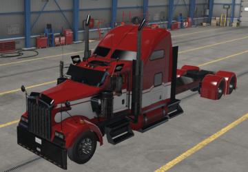 Мод Kenworth W900 cabin cut версия 1.2 для Euro Truck Simulator 2 (v1.48.x)