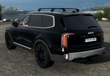 Мод Kia Telluride SX X-Pro 2024 версия 2.3 для Euro Truck Simulator 2 (v1.50.x)