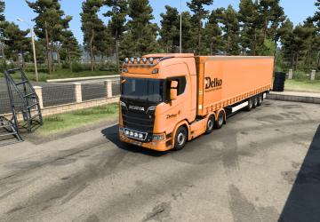 Мод Комбо скин Delko версия 2.0 для Euro Truck Simulator 2 (v1.40.x)