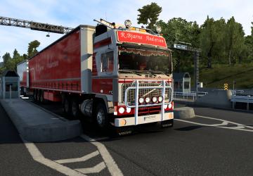Мод Комбо скин для Volvo F10 F12 версия 1.0 для Euro Truck Simulator 2