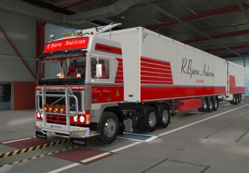 Мод Комбо скин для Volvo F10 F12 версия 1.1 для Euro Truck Simulator 2