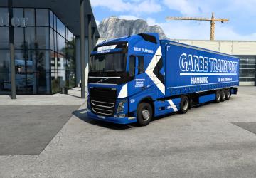 Мод Комбо скин Garbe версия 1.0 для Euro Truck Simulator 2 (v1.41.x)