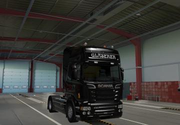 Мод Комбо скин Glasser версия 1.0 для Euro Truck Simulator 2 (v1.42 - 1.47)