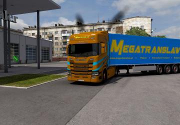 Мод Комбо скин Megatranslaw версия 1.0 для Euro Truck Simulator 2 (v1.39.x)