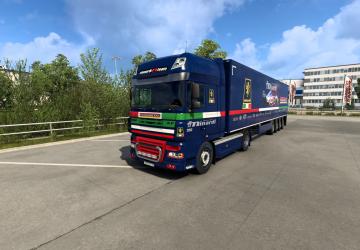 Мод Комбо скин Minardi версия 1.0 для Euro Truck Simulator 2 (v1.40.x)