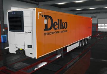 Мод Комбо скин пак «Delko» для Scania R 2009 версия 2.0 для Euro Truck Simulator 2 (v1.32.x, 1.33.x)
