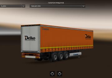 Мод Комбо скин пак «Delko» для Scania R 2009 версия 1.0 для Euro Truck Simulator 2 (v1.28.x, 1.30.x)