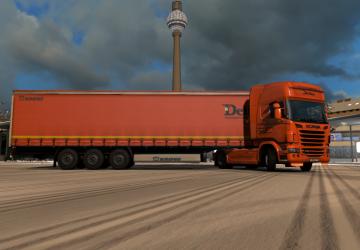 Мод Комбо скин пак «Delko» для Scania R 2009 версия 1.0 для Euro Truck Simulator 2 (v1.28.x, 1.30.x)