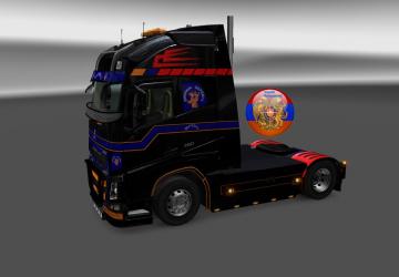 Мод Комбо Скин Пак Джермук для Volvo 2012/2013 v1.0 для Euro Truck Simulator 2 (v1.28.x, - 1.33.x)