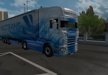 Мод Комбо скин пак Vikotrans для Scania RS RJL v2.0 для Euro Truck Simulator 2 (v1.34.x)