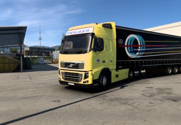 Мод Комбо скин Pekaes версия 1.0 для Euro Truck Simulator 2 (v1.41.x)