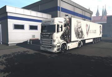 Мод Комбо скин Ragnar версия 1.0 для Euro Truck Simulator 2 (v1.39.x)
