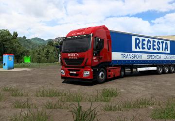 Мод Комбо скин  Regesta версия 1.0 для Euro Truck Simulator 2 (v1.40.x)