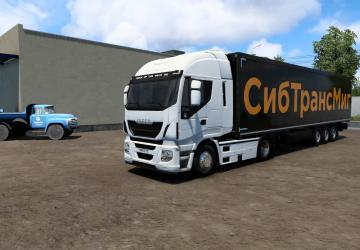 Мод Комбо скин СибТрансМиг версия 1.0 для Euro Truck Simulator 2 (v1.40.x)