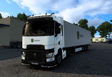 Мод Комбо скин «таможня» версия 1.0 для Euro Truck Simulator 2 (v1.40.x)