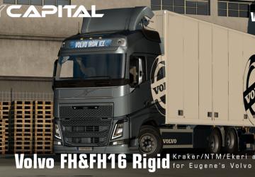 Мод Tandem addon for Volvo FH16 2012 Reworked v1.0 для Euro Truck Simulator 2 (v1.31.x)