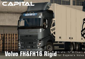 Мод Tandem addon for Volvo FH16 2012 Reworked v1.3 для Euro Truck Simulator 2 (v1.35.x)