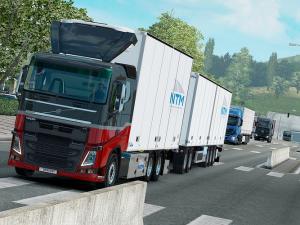 Мод Tandem addon for Volvo FH 2012 версия 1.0 для Euro Truck Simulator 2 (v1.30.x)