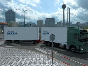 Мод Tandem addon for Volvo FH 2012 версия 1.0 для Euro Truck Simulator 2 (v1.30.x)