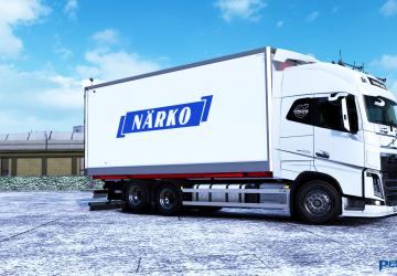 Мод Tandem addon for Volvo FH 2012 версия 1.5 для Euro Truck Simulator 2 (v1.40.x)