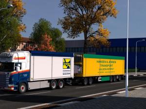 Мод Kraker Tandem addon for Scania RJL версия 1.2 для Euro Truck Simulator 2 (v1.28.x)