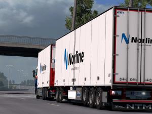 Мод Kraker Tandem addon for Scania RJL версия 1.4 для Euro Truck Simulator 2 (v1.30.x)