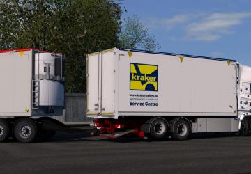 Мод Kraker Tandem addon for Scania RJL версия 1.5 для Euro Truck Simulator 2 (v1.28.x, 1.30.x)