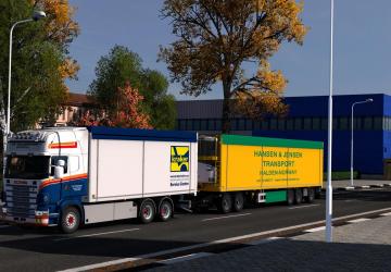 Мод Kraker Tandem addon for Scania RJL версия 1.8.2 для Euro Truck Simulator 2 (v1.31.x, 1.32.x)