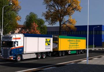 Мод Kraker Tandem addon for Scania RJL версия 1.8 для Euro Truck Simulator 2 (v1.31.x)