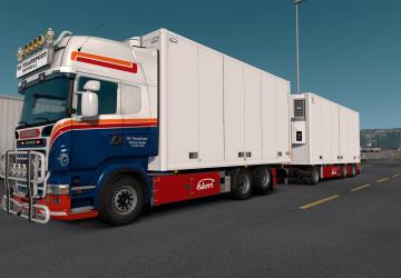 Мод Kraker Tandem addon for Scania RJL версия 1.9.1 для Euro Truck Simulator 2 (v1.33.x, 1.34.x)