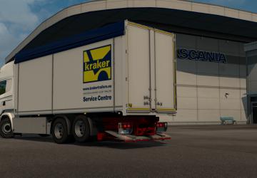 Мод Kraker Tandem addon for Scania RJL версия 1.9.1 для Euro Truck Simulator 2 (v1.33.x, 1.34.x)