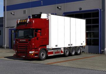 Мод Kraker Tandem addon for Scania RJL версия 2.7 для Euro Truck Simulator 2 (v1.43.x)