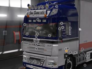 Мод Kraker Walkingfloor Box для DAF XF на 50k v1.0 для Euro Truck Simulator 2 (v1.28.x)