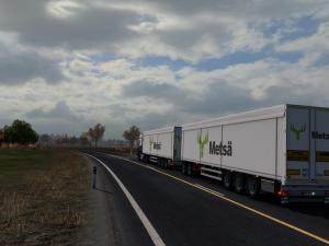 Мод Kraker Walkingfloor Trailer версия 1.4 для Euro Truck Simulator 2 (v1.28.x)