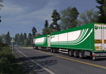 Мод Kraker Walkingfloor Trailer версия 2.1.8 для Euro Truck Simulator 2 (v1.44.x)