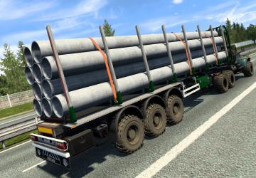 Мод Краз-255 версия 05.09.21 для Euro Truck Simulator 2 (v1.41.x)