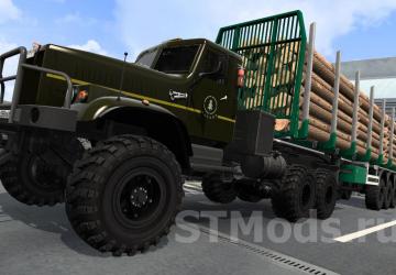 Мод Краз-255 версия 22.07.22 для Euro Truck Simulator 2 (v1.44.x, 1.45.x)