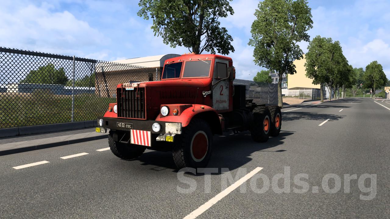 КрАЗ 258 версия 1.0 для Euro Truck Simulator 2 (v1.46.x, - 1.53.x)