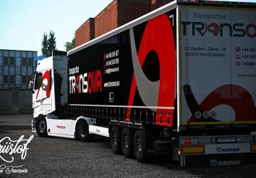Мод Kriistof Combo Transova версия 1.0 для Euro Truck Simulator 2 (v1.36.x)