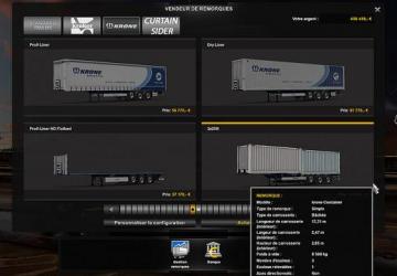 Мод Krone container 2x20ft версия 1.0 для Euro Truck Simulator 2 (v1.32.x, 1.33.x)